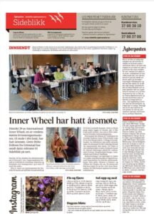 Årsmøte i D-29. Innlegg i Agderposten